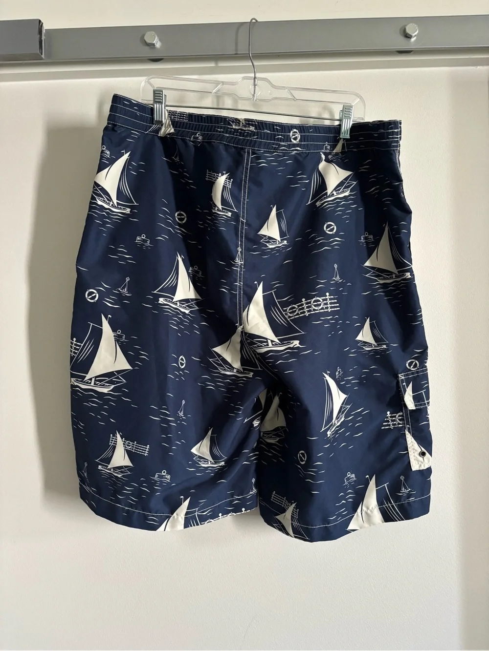 Vintage Polo Ralph Lauren Sail boat swim trunks XXL
